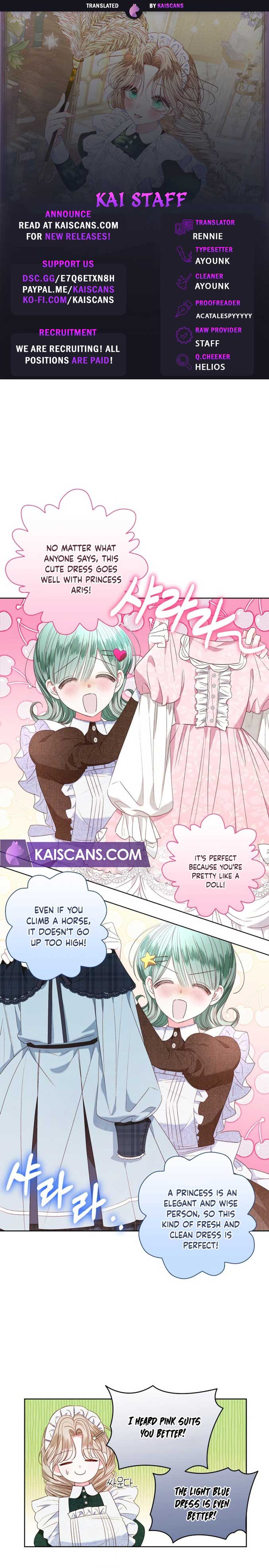 Being a Maid is Better than Being a Princess Chapter 24 - Page 1