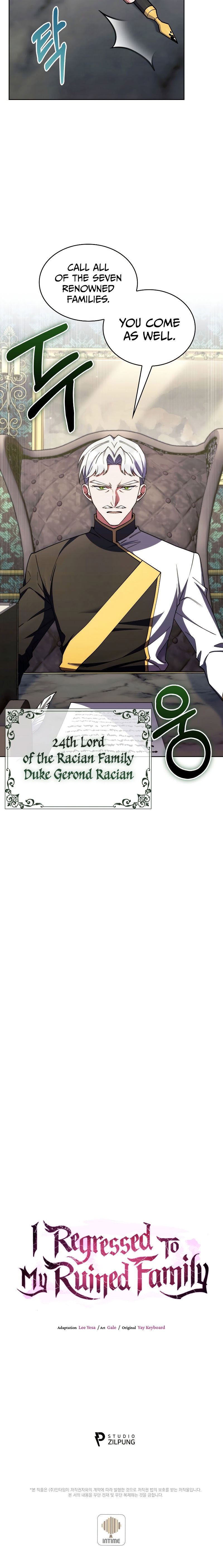 I Regressed to My Ruined Family Chapter 61 - Page 24