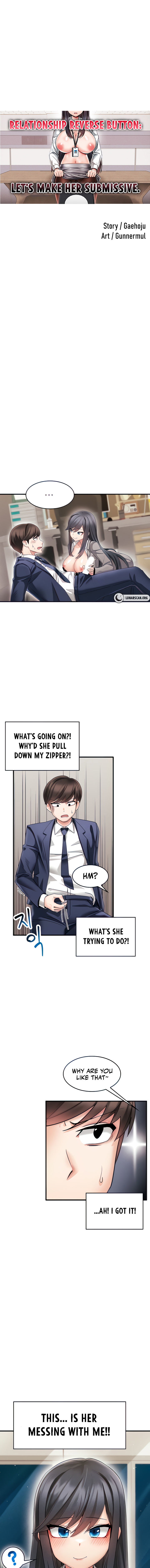 Relationship Reverse Button: Let’s Make Her Submissive Chapter 2 - Page 1