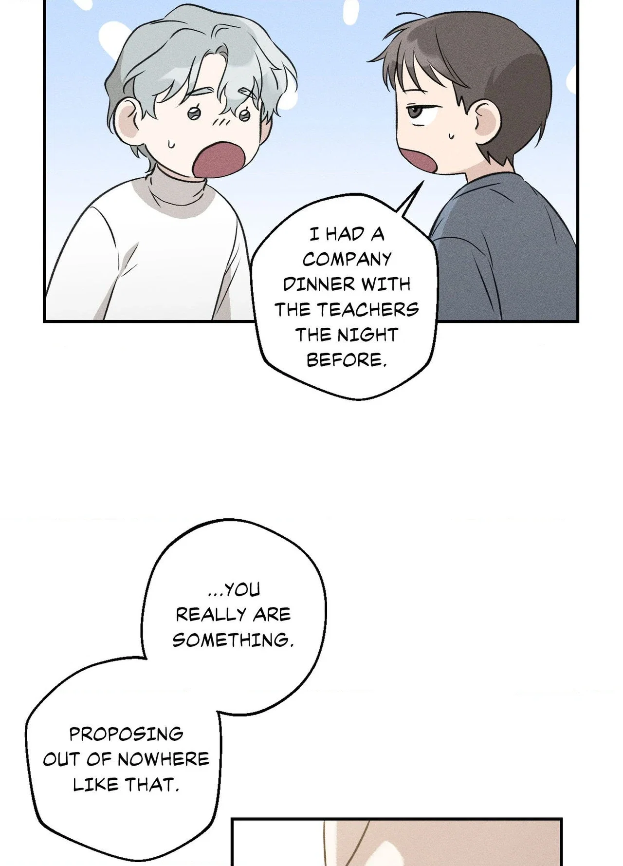 Baby, We Need to Talk Chapter 6 - Page 33