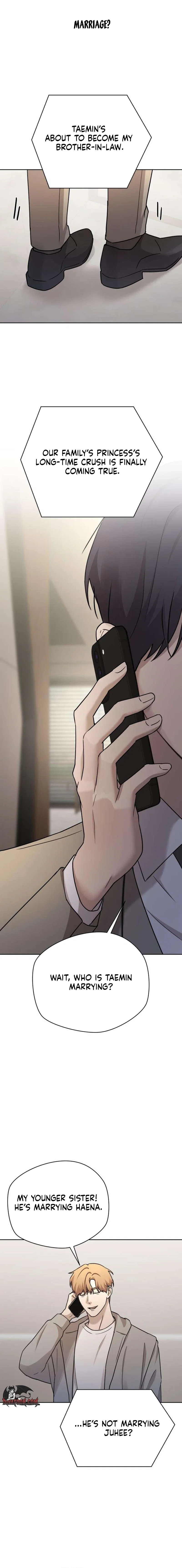 Between Two Men's Secretary Chapter 24 - Page 12