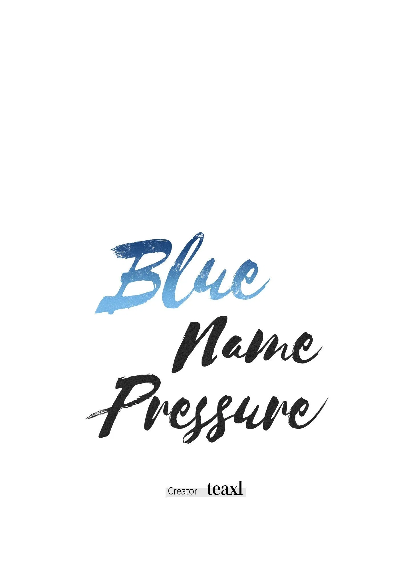 Blue Name Pressure Chapter 23 - Page 1
