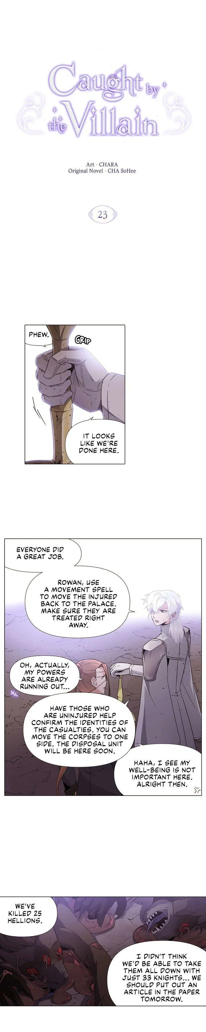 Caught by the Villain Chapter 23 - Page 1