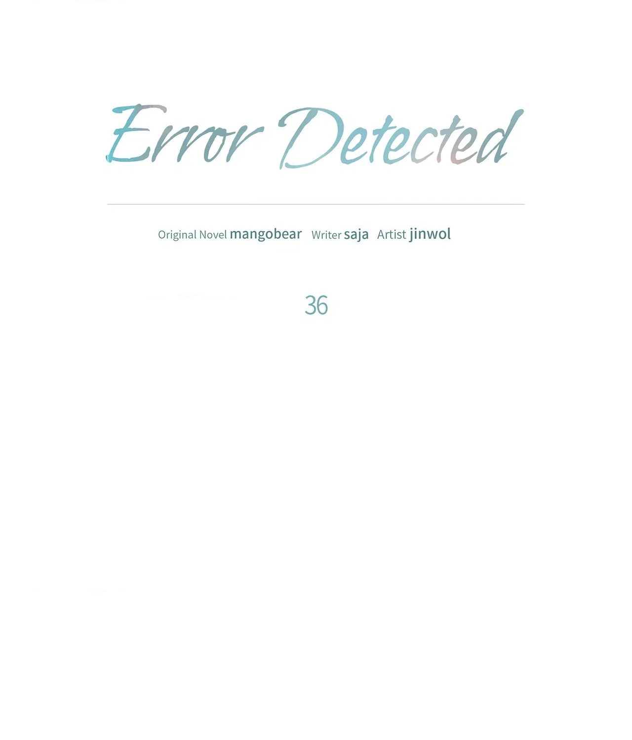 Error Detected Chapter 36 - Page 10