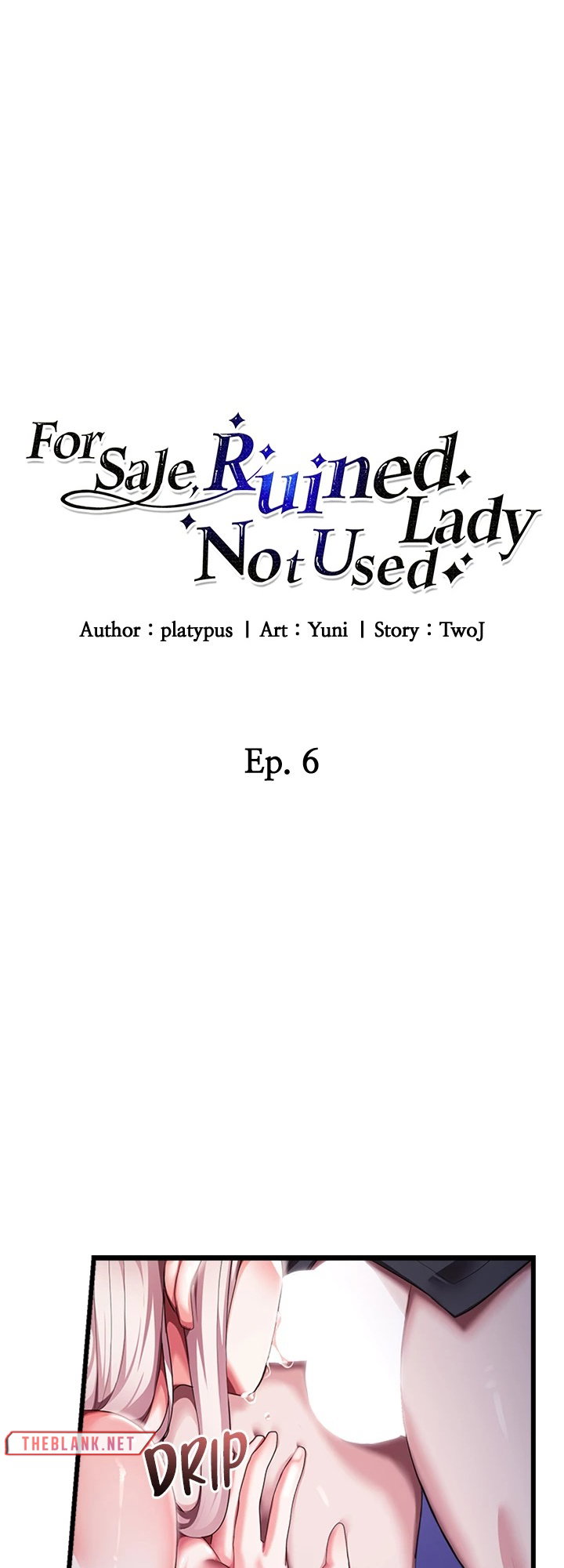 For Sale. Ruined Lady. Not Used. Chapter 6 - Page 3