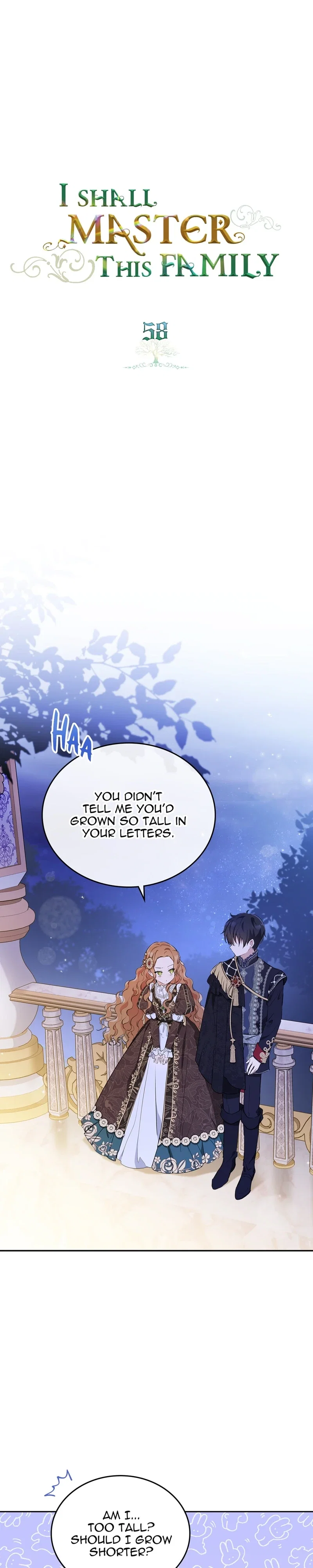I Shall Master This Family Chapter 58 - Page 1