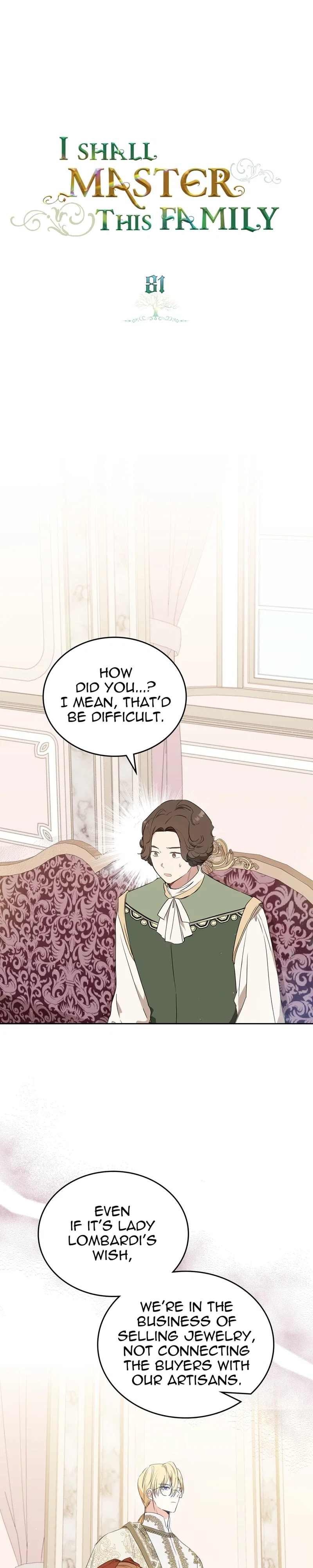 I Shall Master This Family Chapter 81 - Page 1