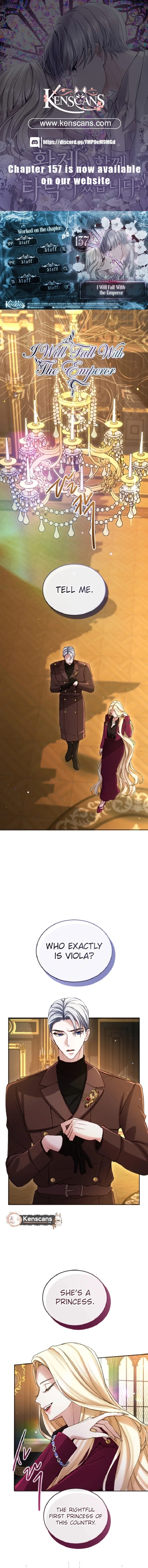 I Will Fall With the Emperor Chapter 137 - Page 1