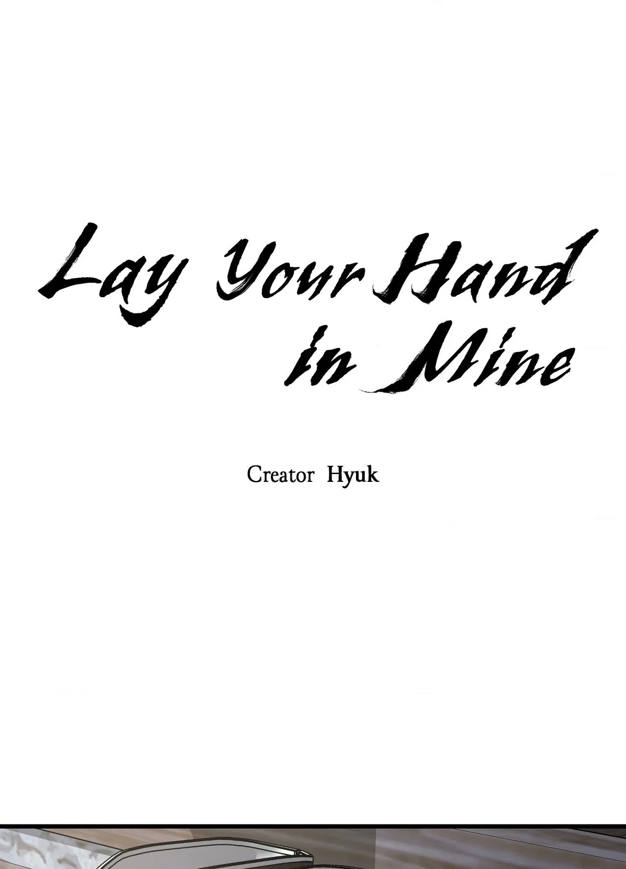 Lay Your Hand in Mine Chapter 25 - Page 1