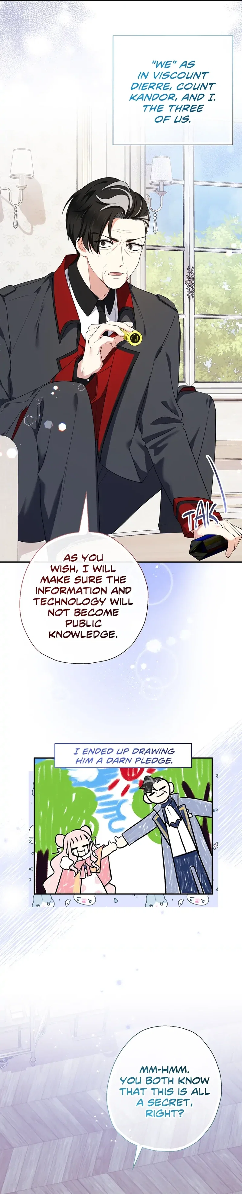Lord Baby Runs a Romance Fantasy With Cash Chapter 55 - Page 28