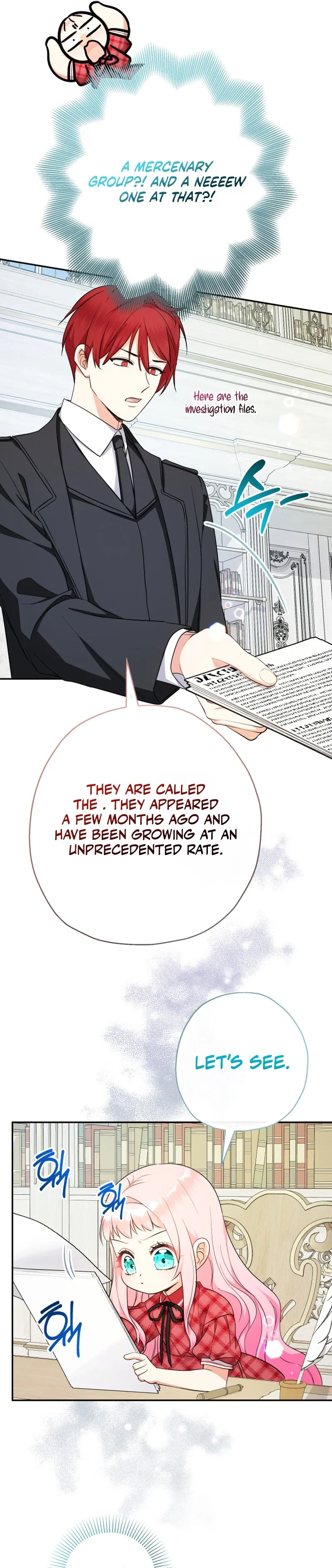 Lord Baby Runs a Romance Fantasy With Cash Chapter 90 - Page 8