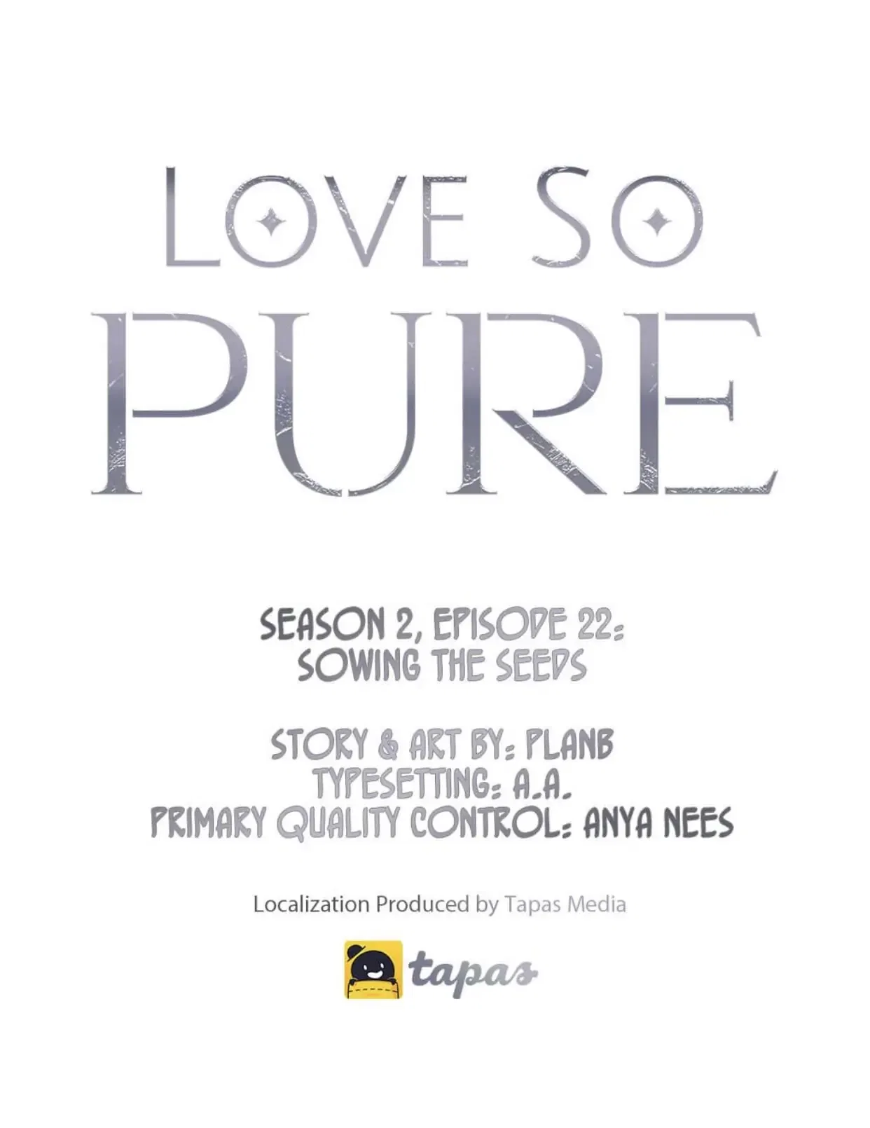 Love So Pure (15+ version) Chapter 60 - Page 1