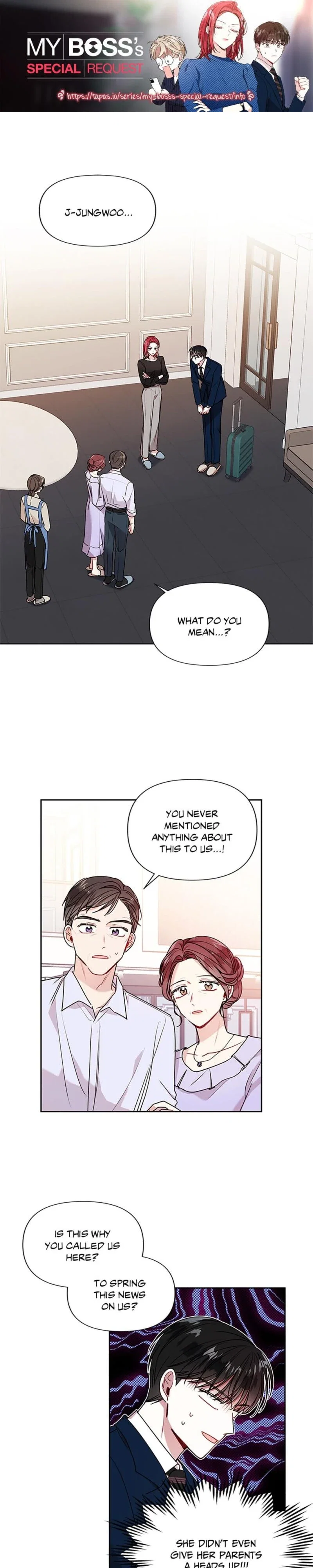 Married to my boss Chapter 12 - Page 1