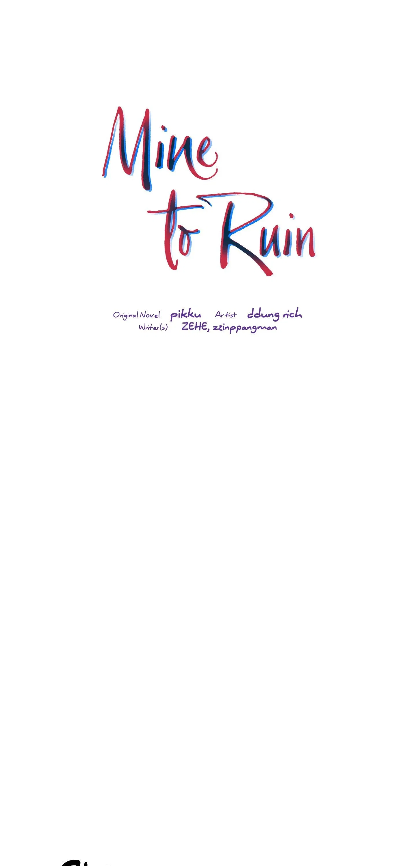 Mine to Ruin Chapter 4 - Page 1