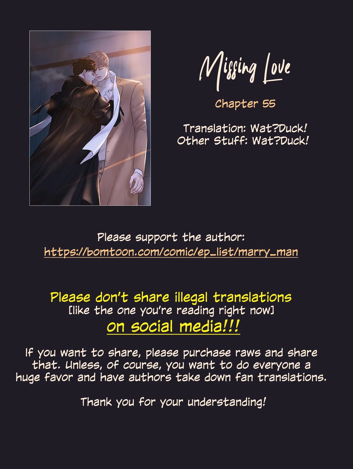 Missing Love Chapter 55 - Page 1