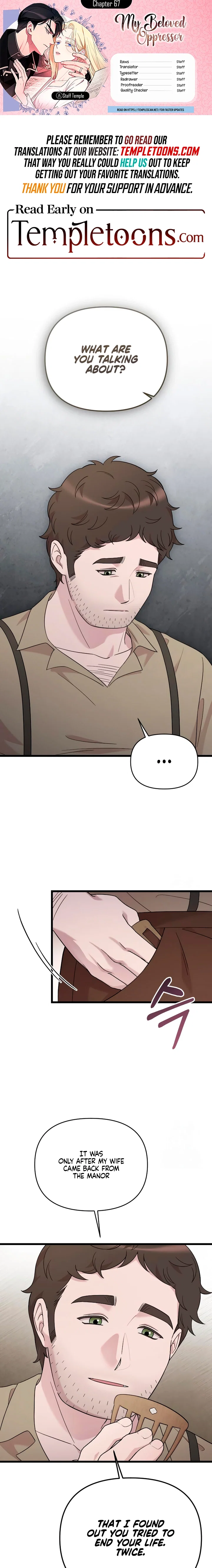 My Beloved Oppressor Chapter 67 - Page 1