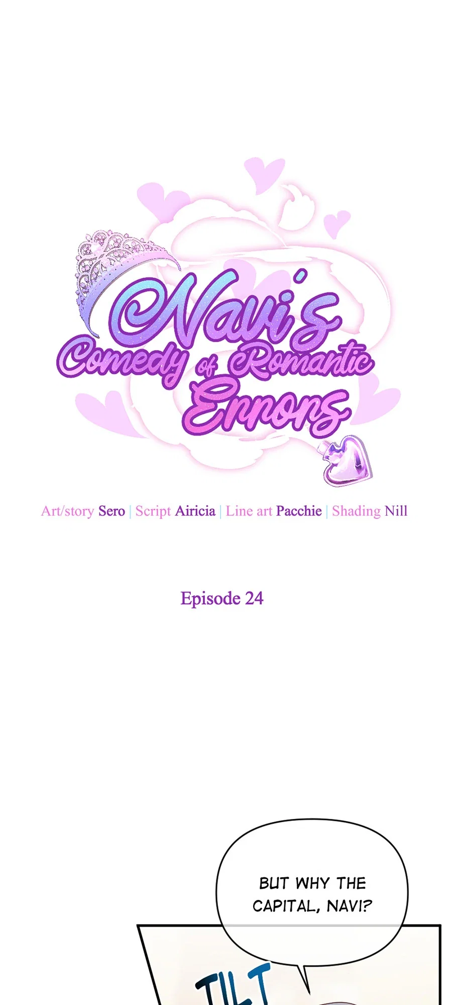 Navi's Comedy of Romantic Errors Chapter 24 - Page 1