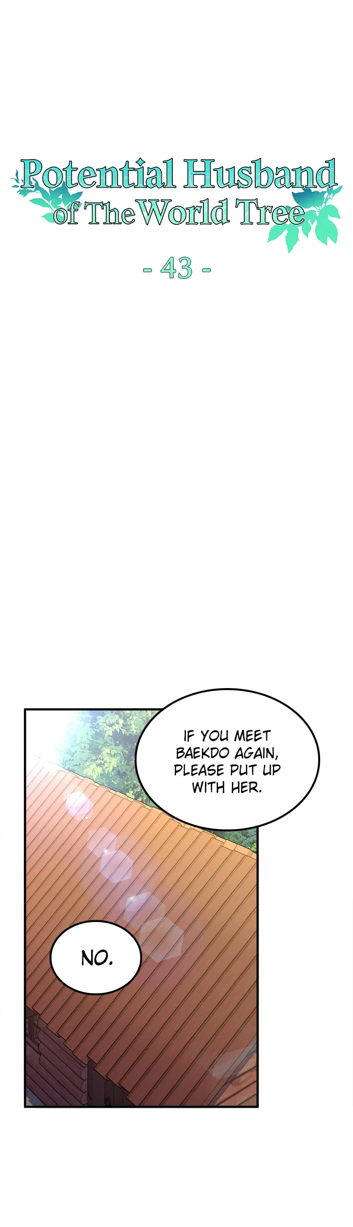 Potential Husband of The World Tree Chapter 43 - Page 1