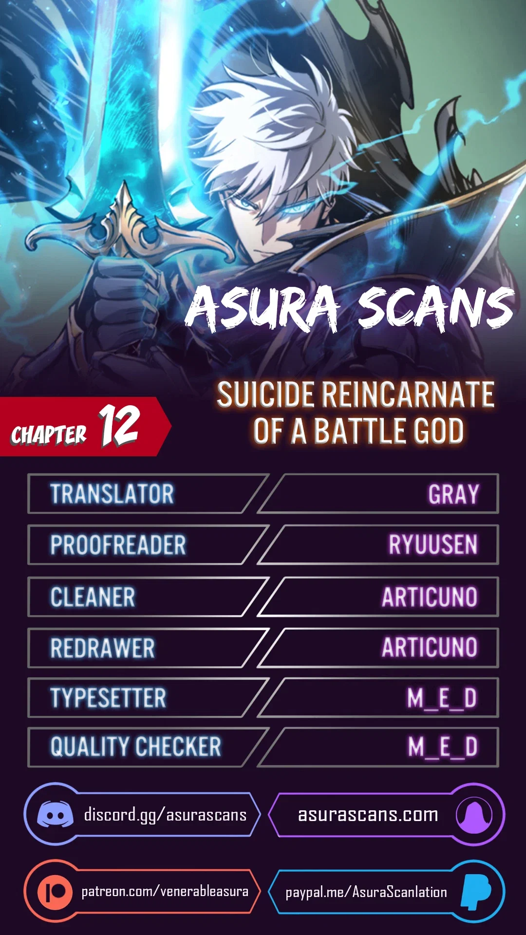 Reincarnation of the Suicidal Battle God Chapter 12 - Page 1