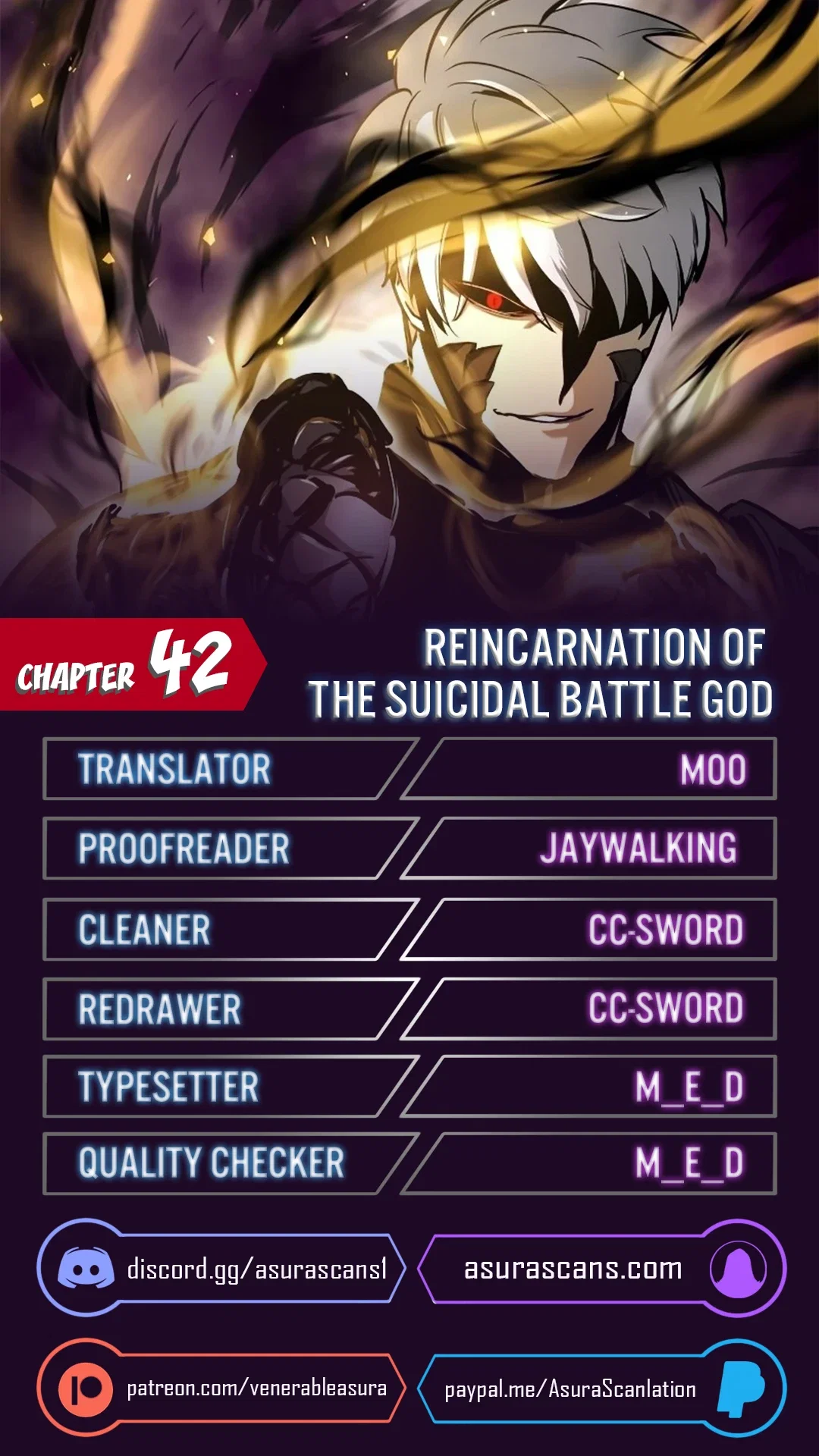 Reincarnation of the Suicidal Battle God Chapter 42 - Page 1