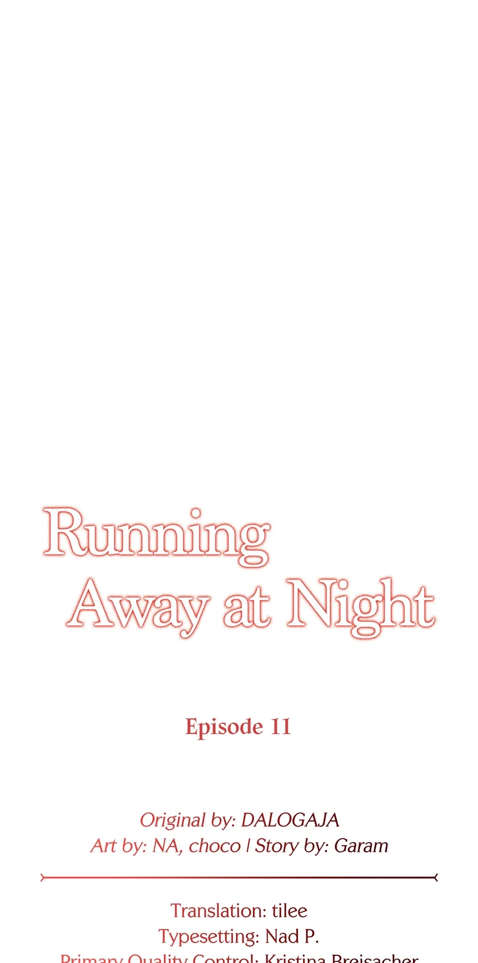 Running Away at Night Chapter 11 - Page 13