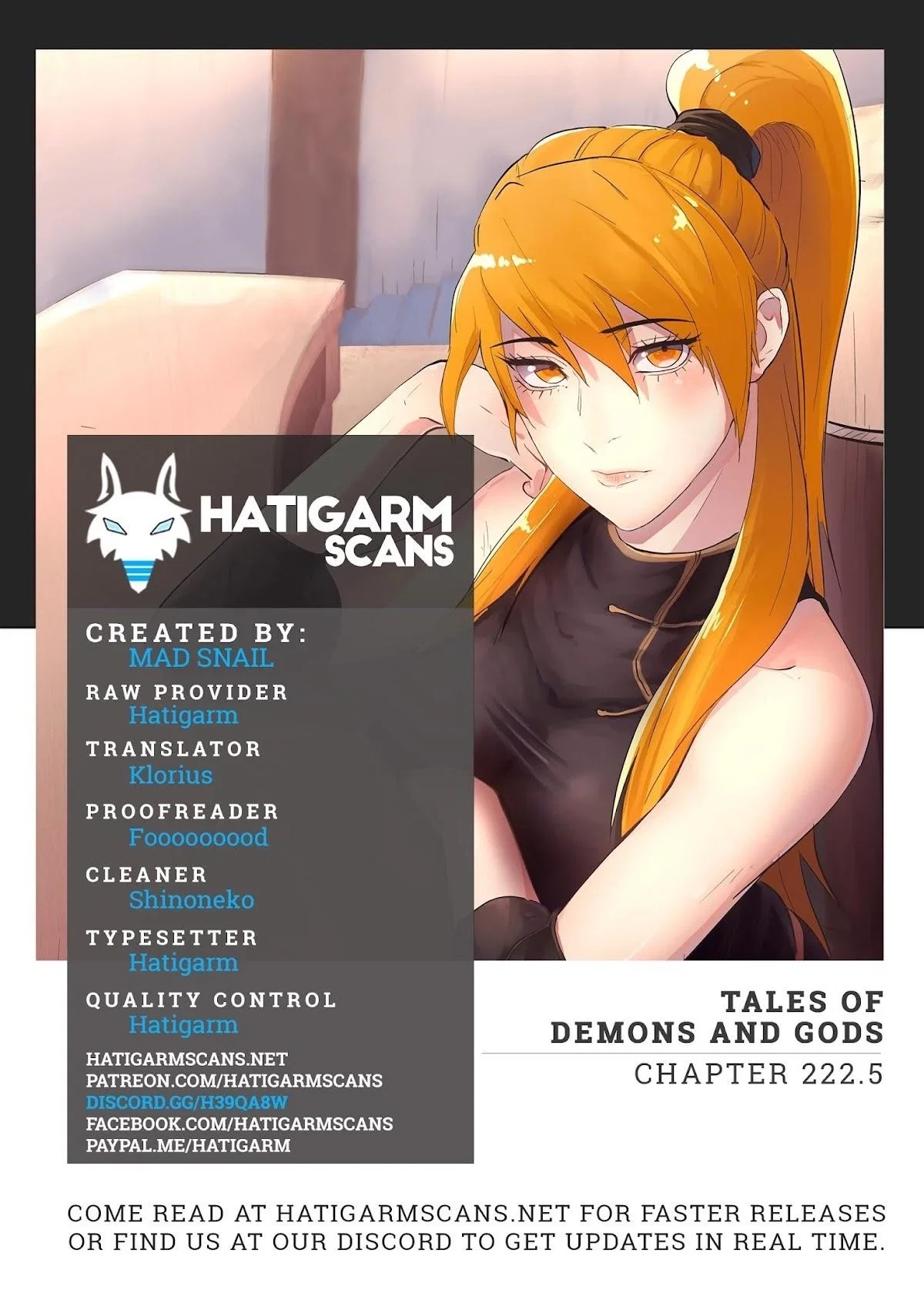 Tales Of Demons And Gods Chapter 222.5 - Page 1