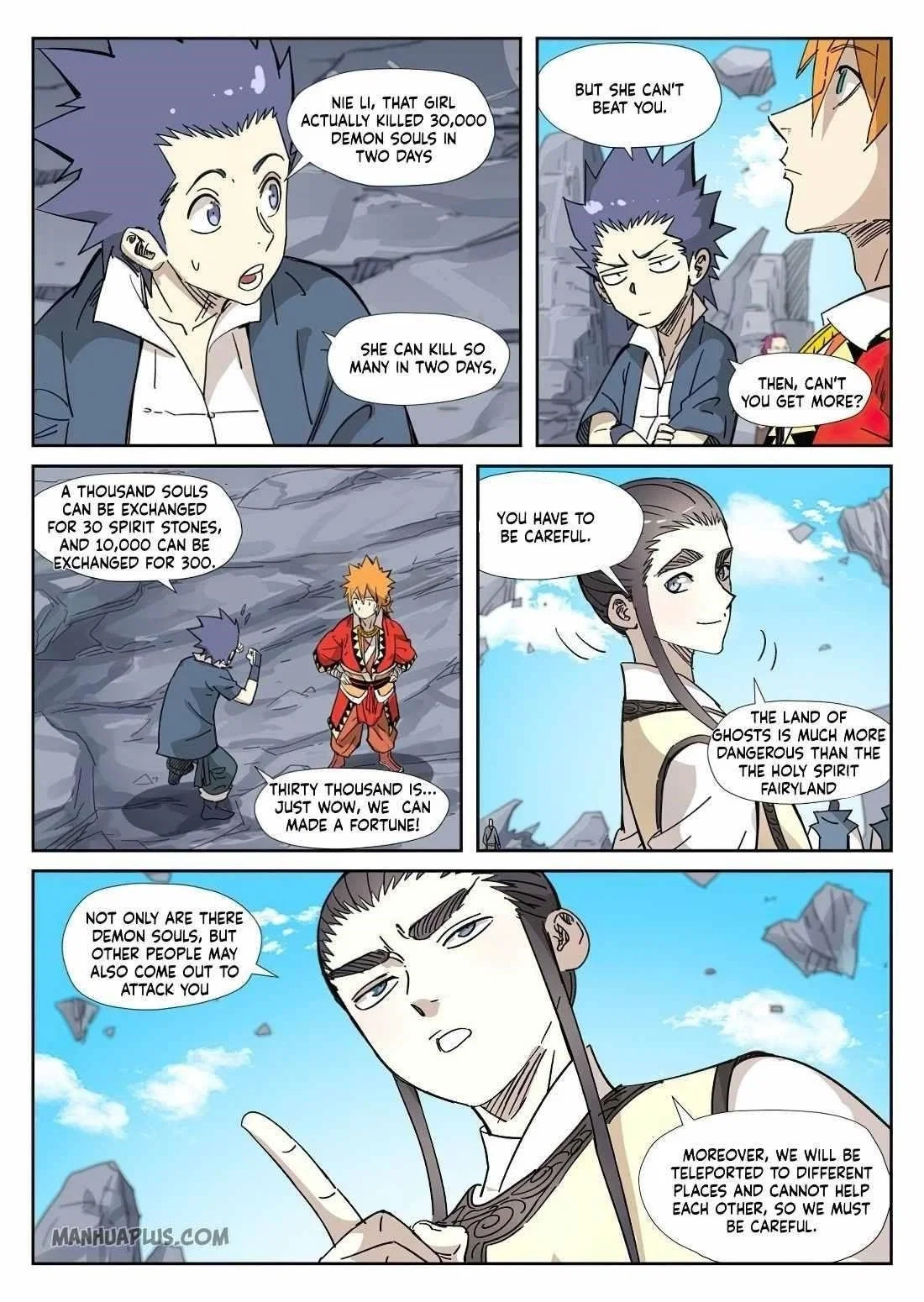 Tales Of Demons And Gods Chapter 324.5 - Page 3