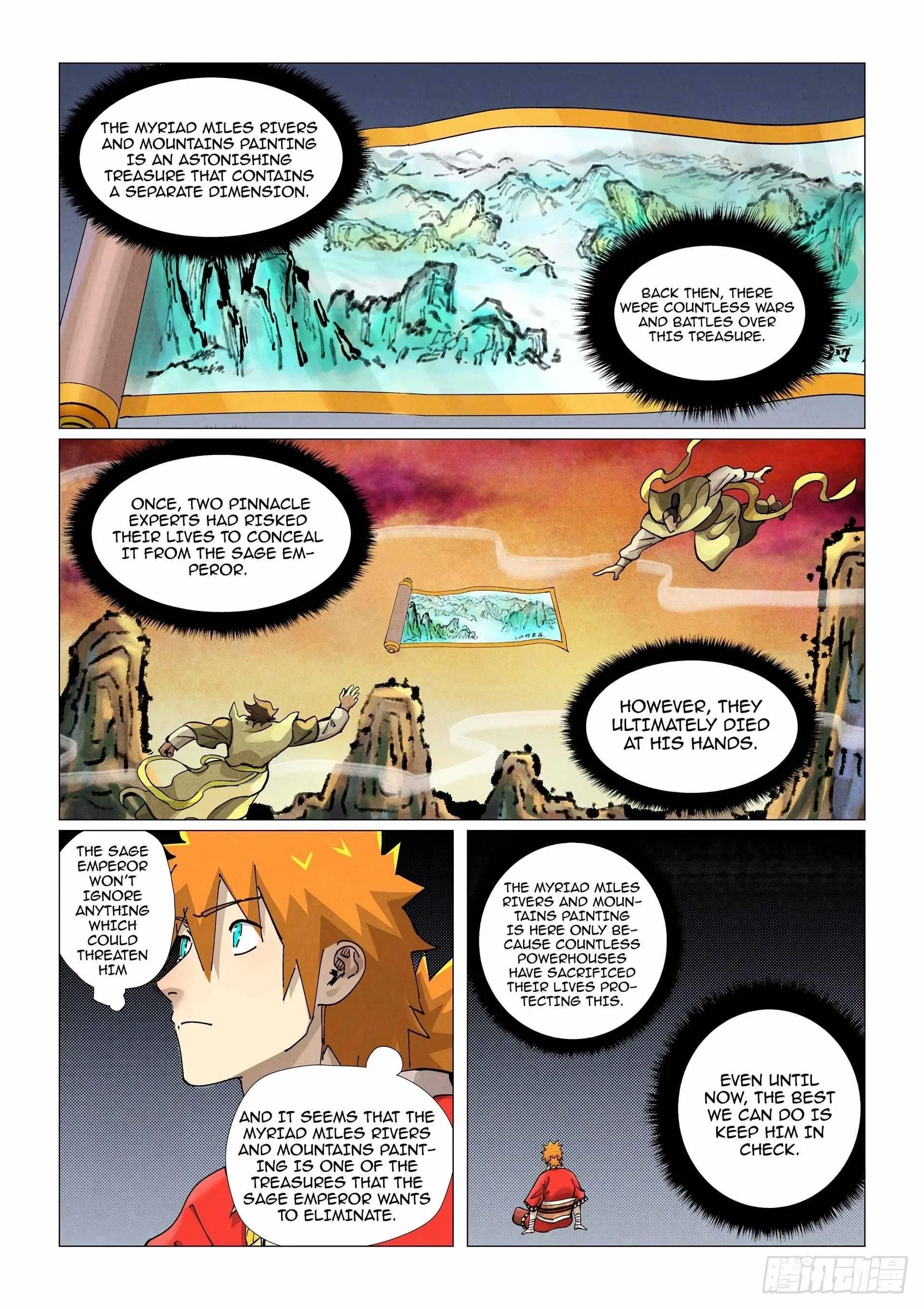 Tales Of Demons And Gods Chapter 384.5 - Page 1