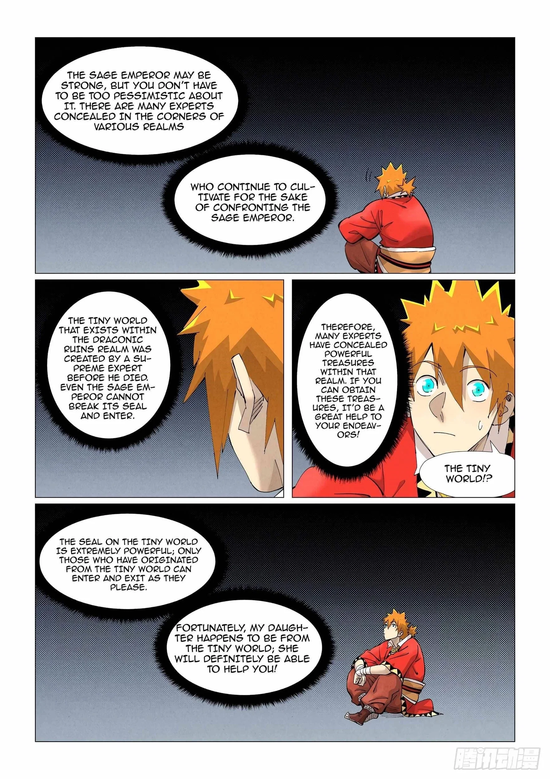 Tales Of Demons And Gods Chapter 384.5 - Page 3