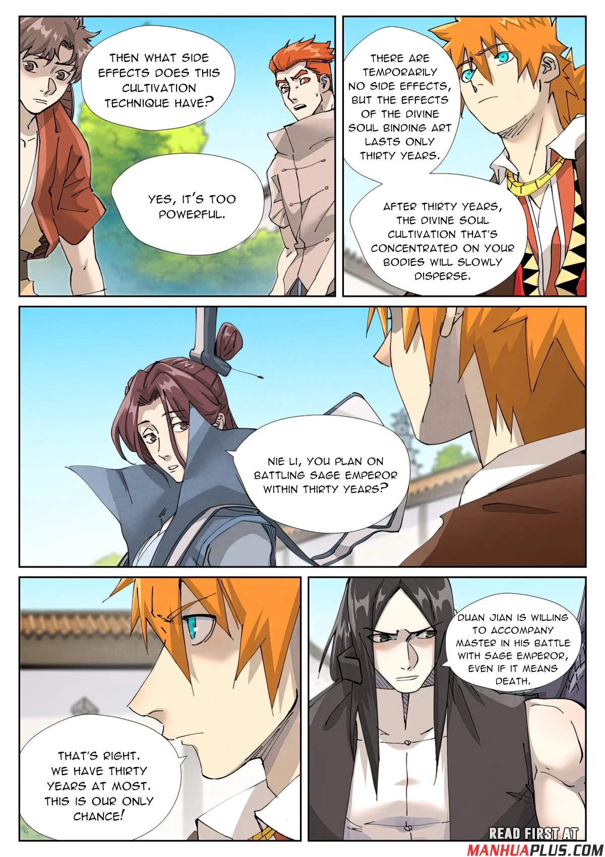 Tales Of Demons And Gods Chapter 449.6 - Page 4