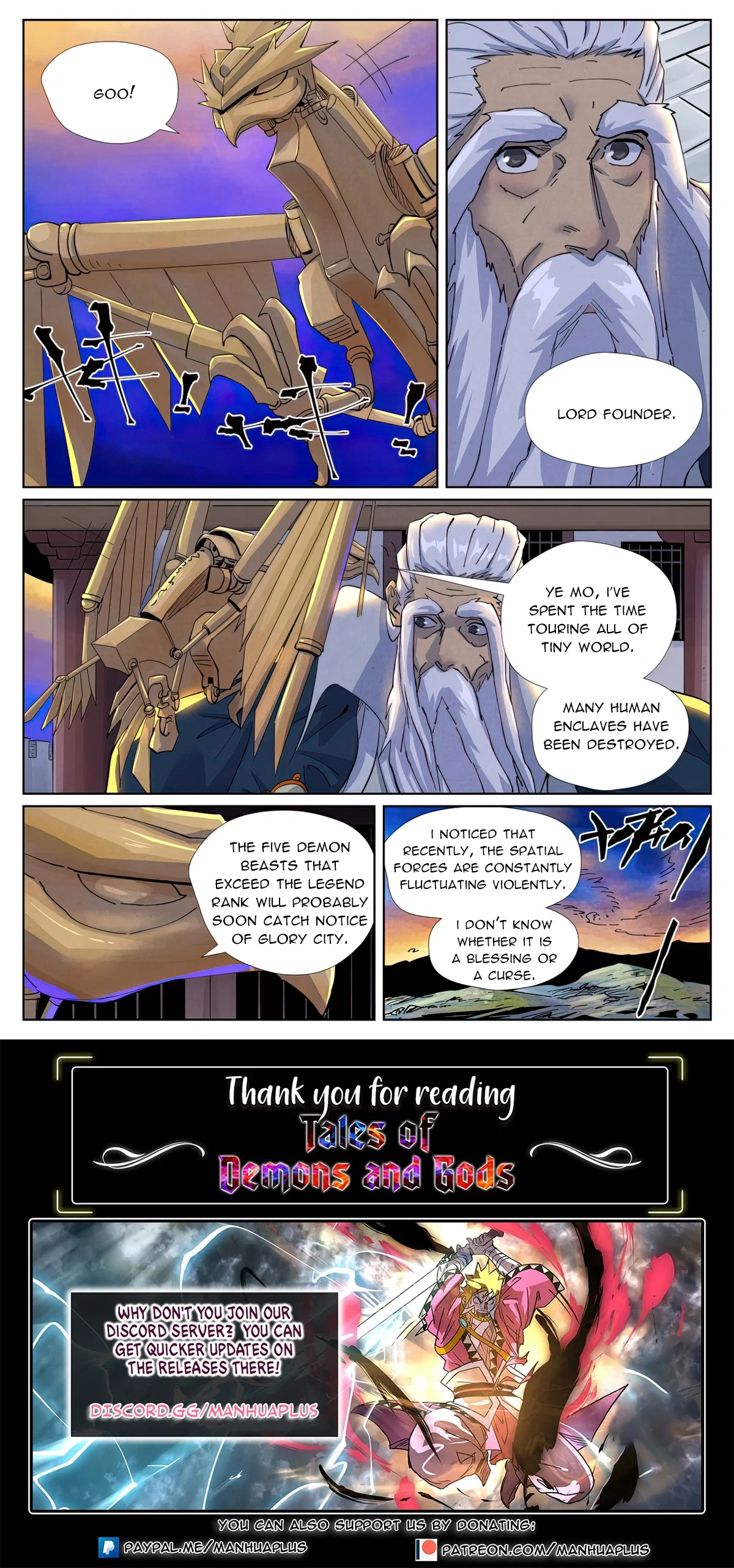 Tales Of Demons And Gods Chapter 449.6 - Page 9