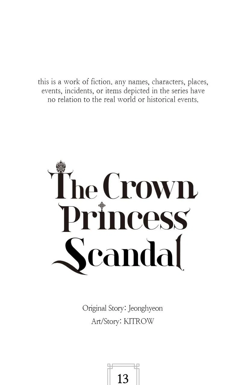 The Crown Princess Scandal Chapter 13 - Page 1