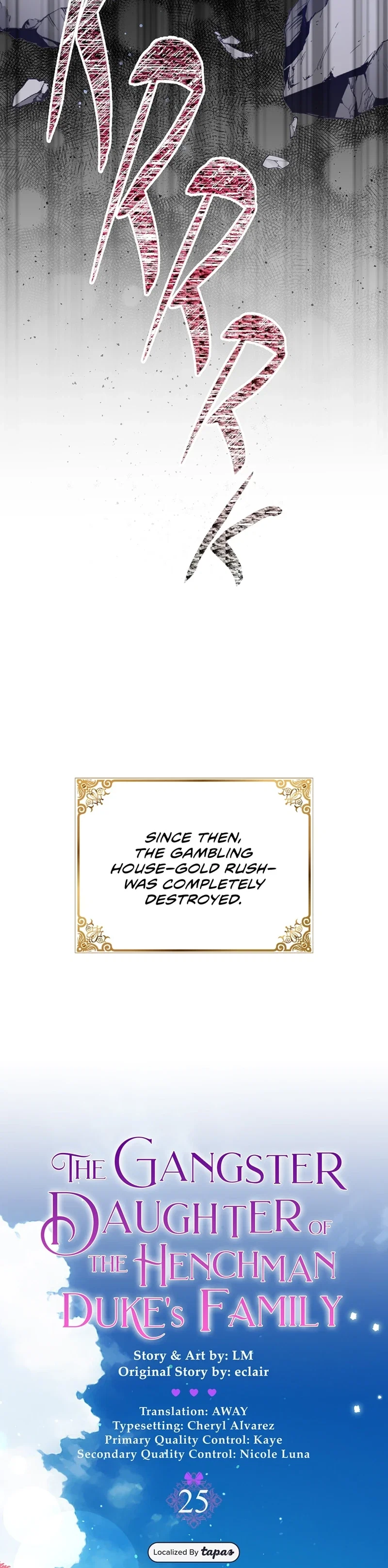 The Gangster Daughter of the Henchman Duke's Family Chapter 25 - Page 9