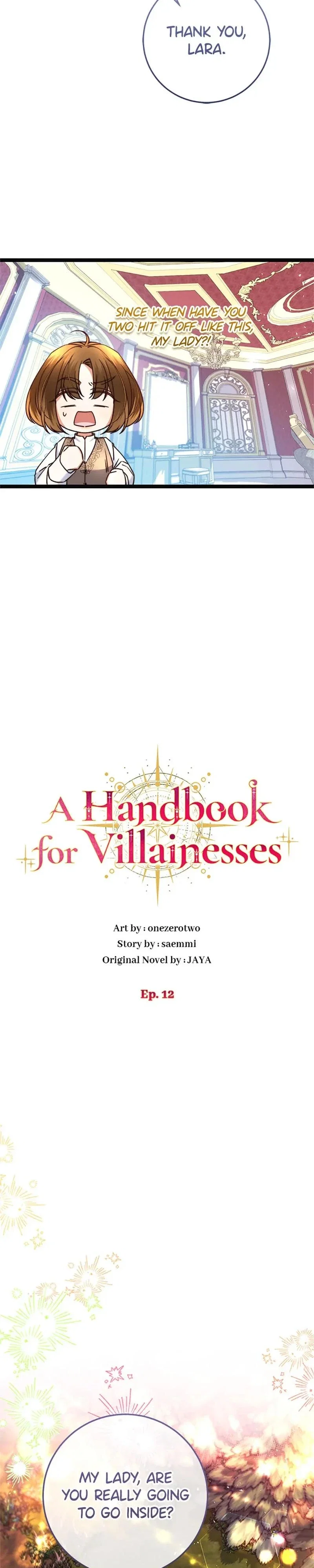 The Guidebook for Villainesses Chapter 12 - Page 19