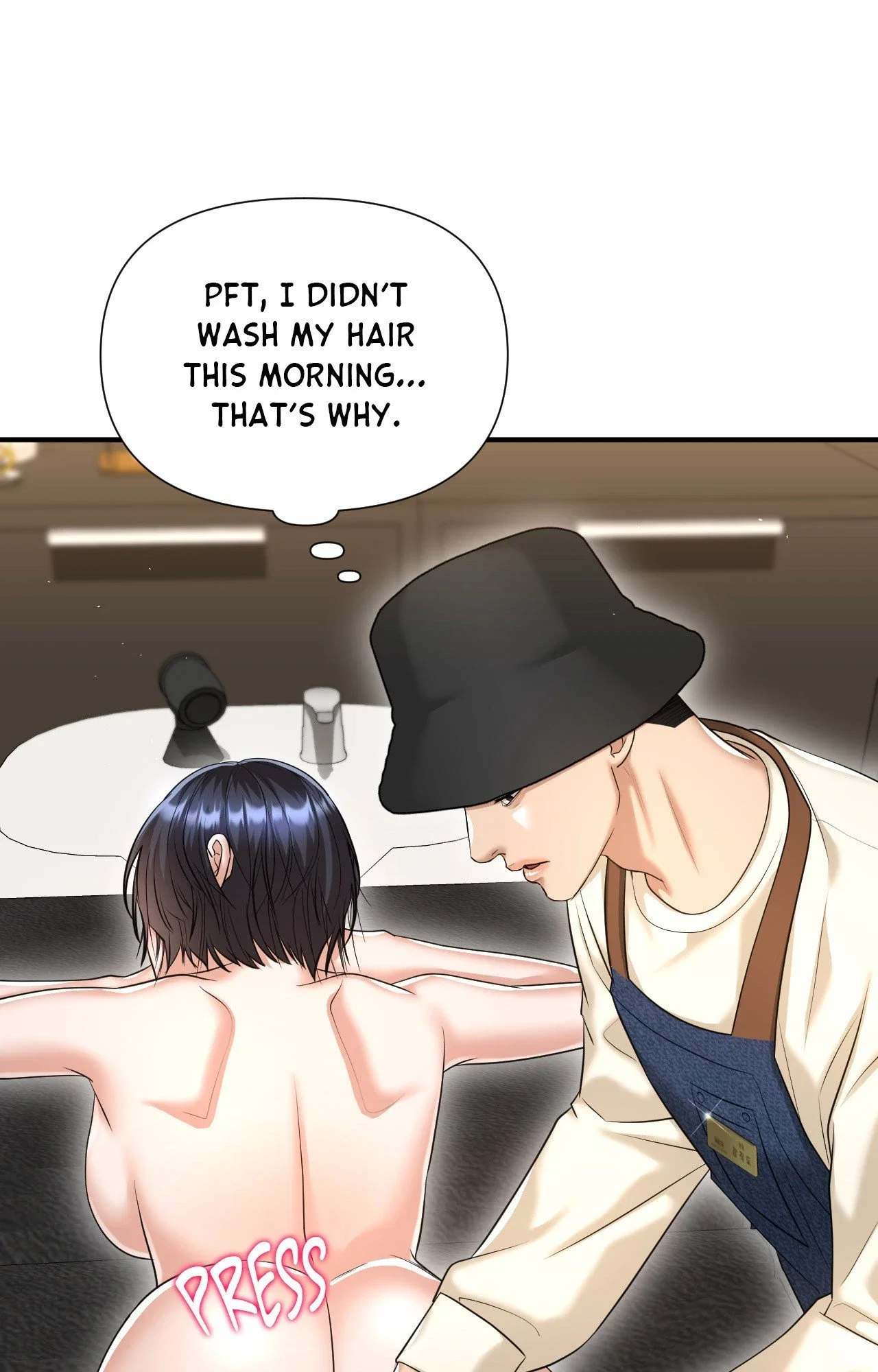 The Secret Shampoo Room Chapter 8 - Page 91