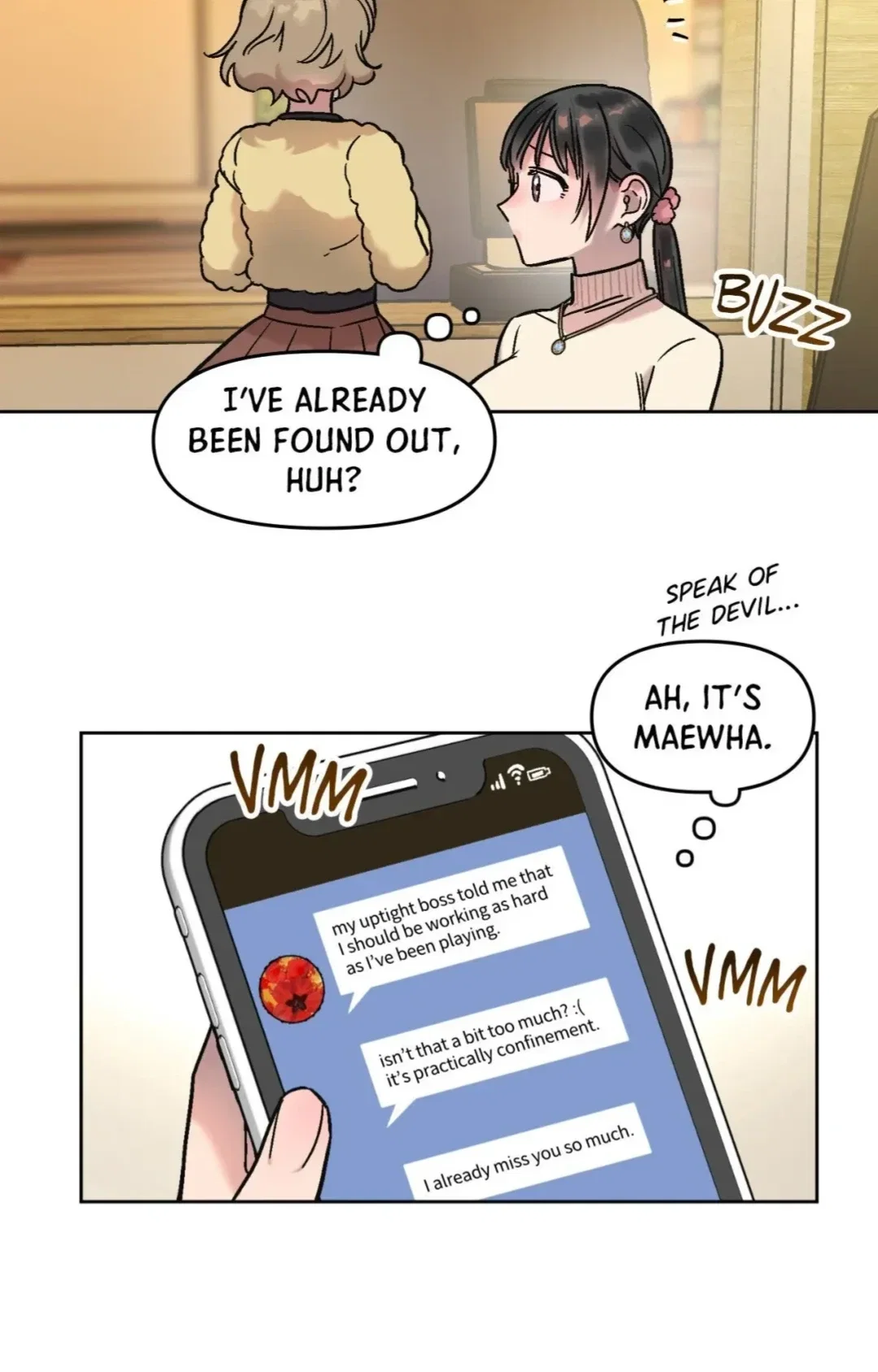 Unknown Caller Chapter 9 - Page 76