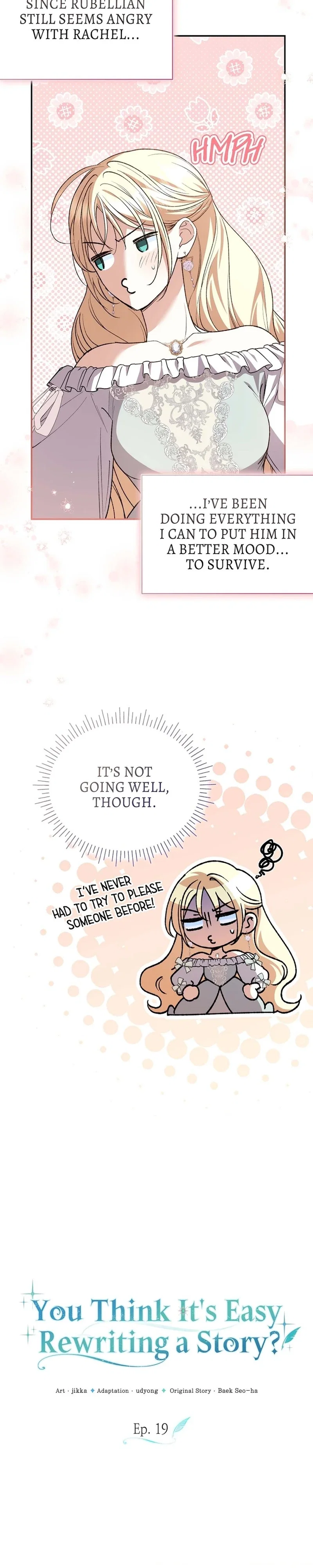 You Think It's Easy Rewriting A Story? Chapter 19 - Page 5